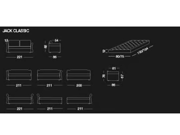 JACK CLASSIC - Bed / day bed by Milano Bedding - view 3